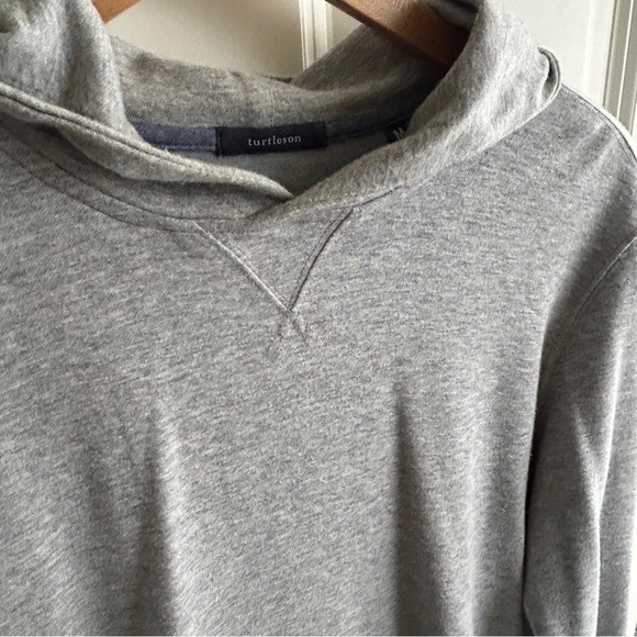 EUC Turtleson grey super soft hoodie. Size M. Perfect for layering. - Picture 3 of 13